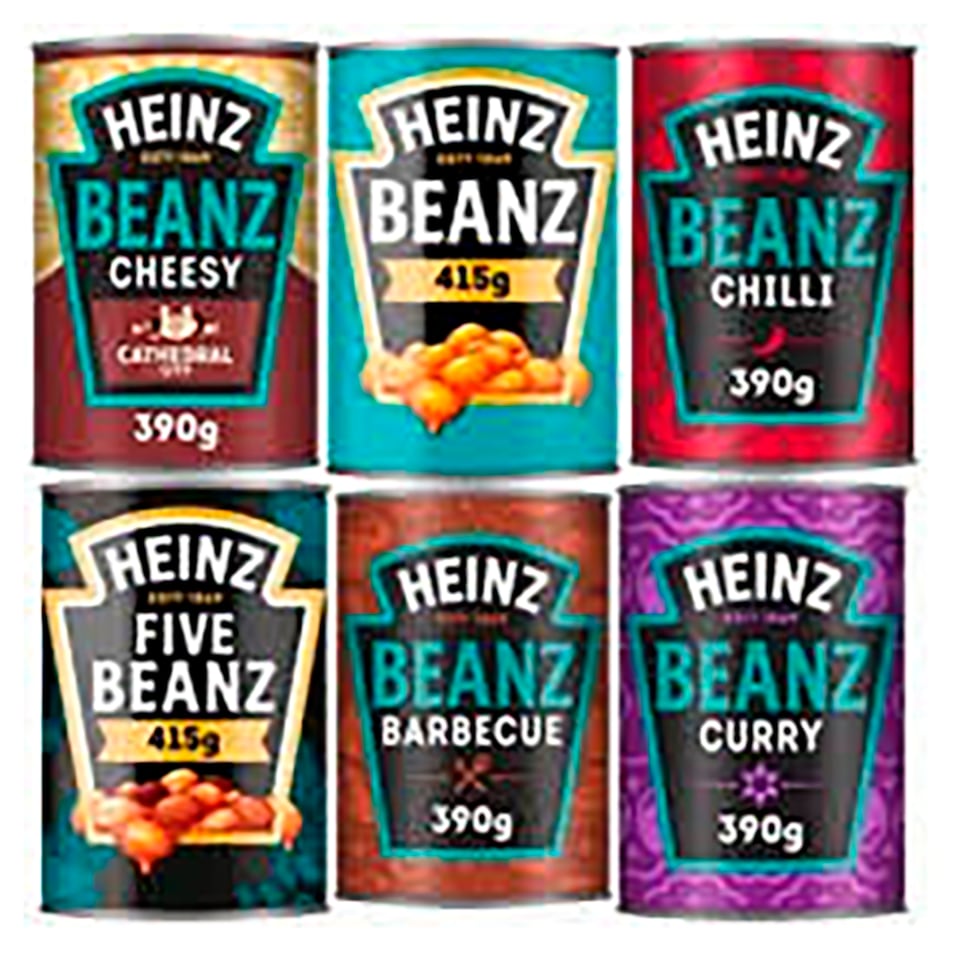 image 1 of Heinz Baked Beans Five Beanz In Tomato Sauce 415G