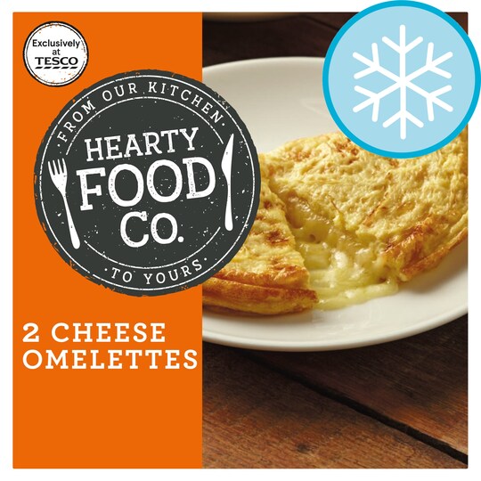 Hearty Food Co. 2 Cheese Omelettes 200G Tesco Groceries