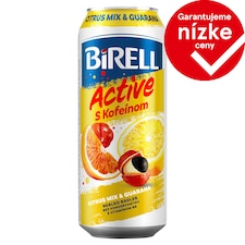 Birell Active Citrus mix a guarana s kofeínom 0,5 l