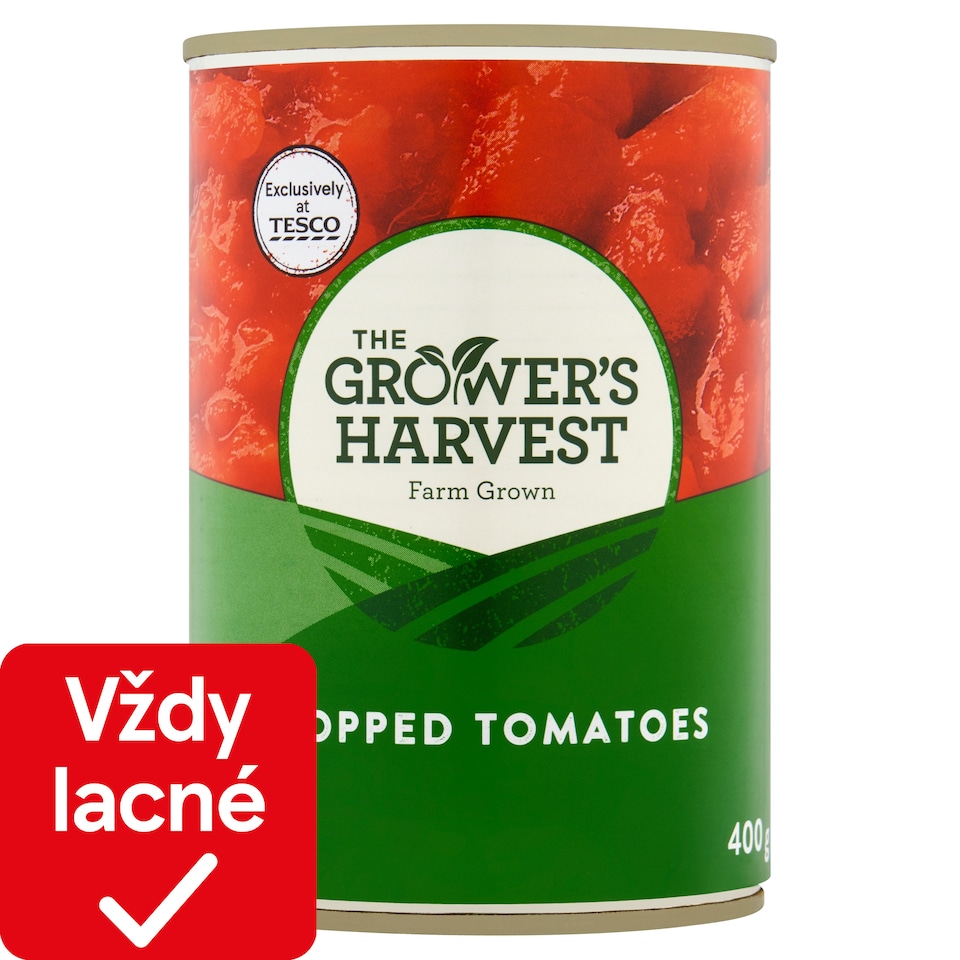 The Grower's Harvest Krájané paradajky v paradajkovej omáčke 400 g
