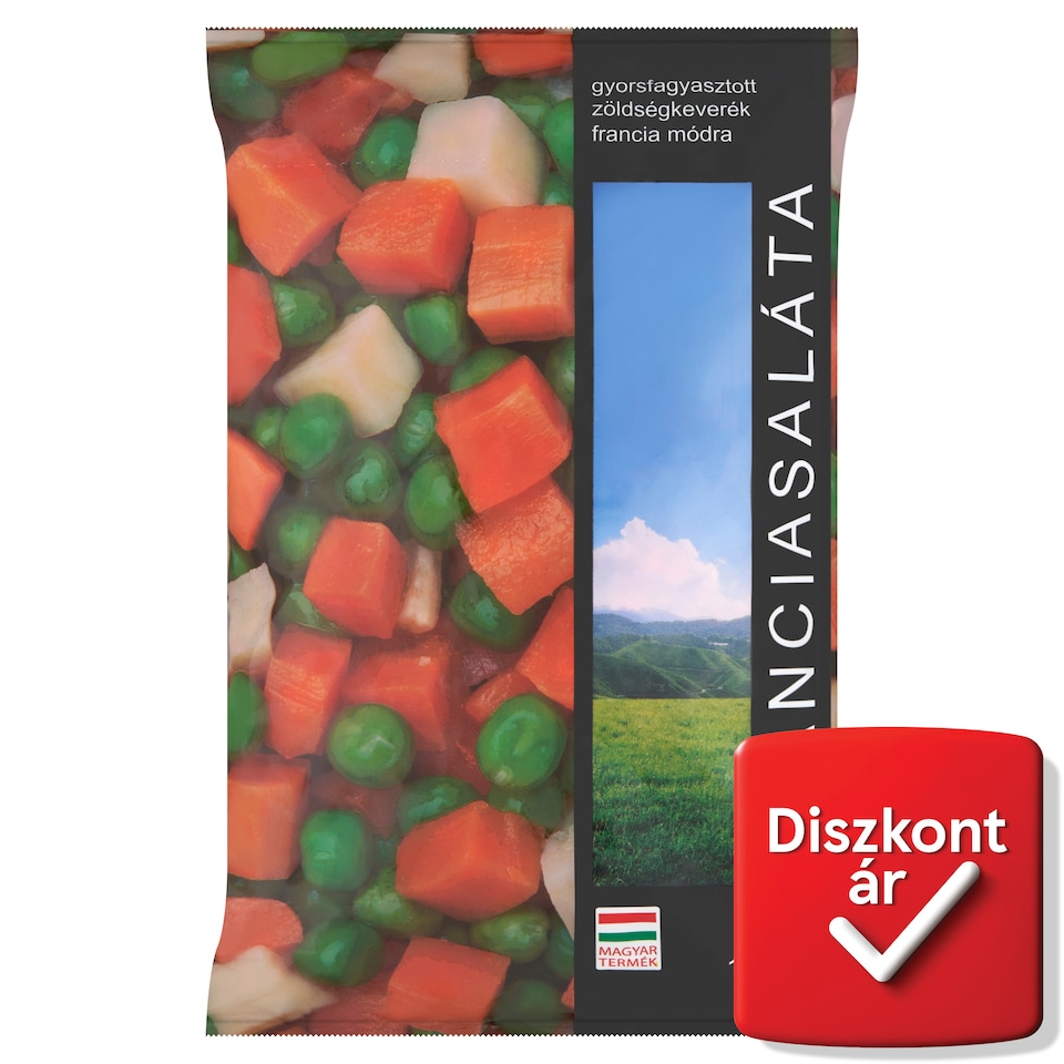 Gyorsfagyasztott zöldségkeverék francia módra 1000 g