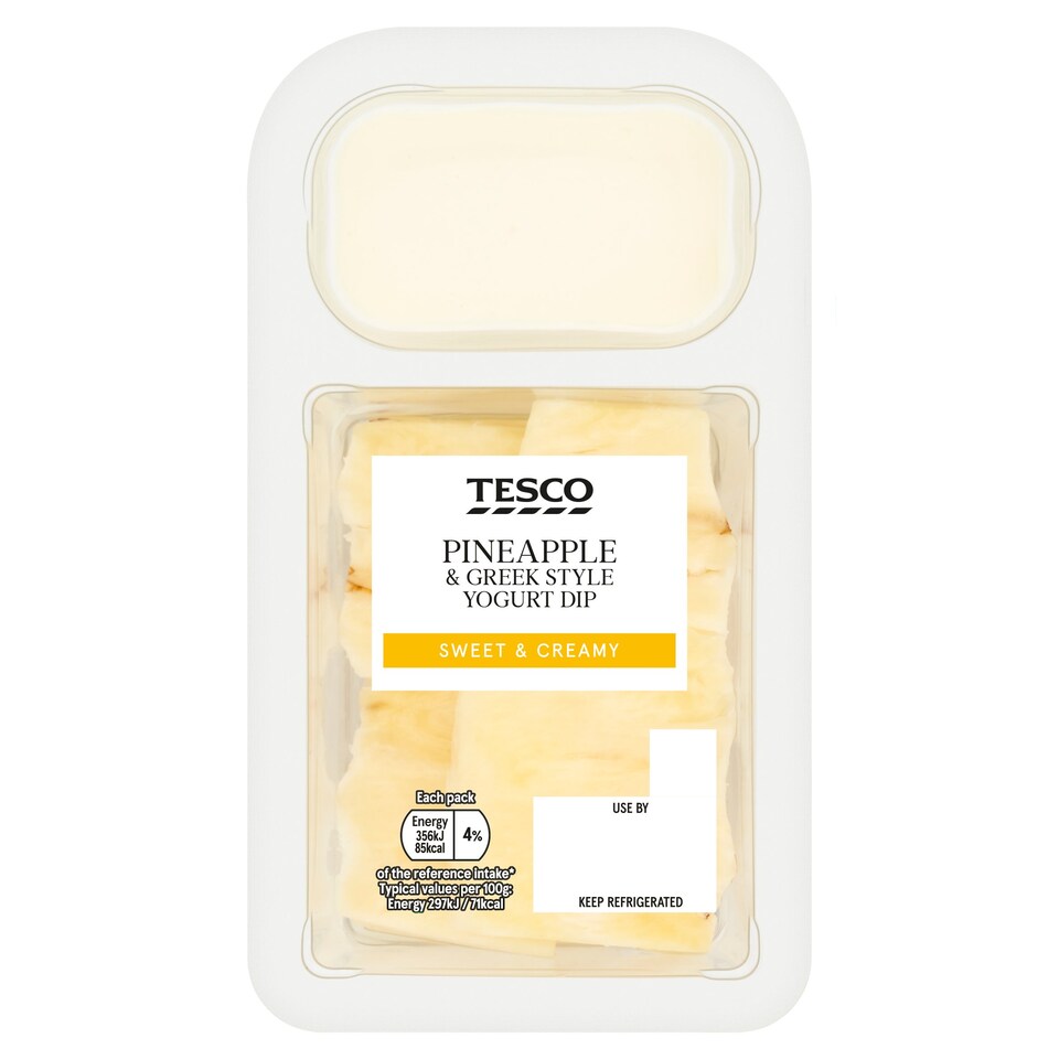 Tesco Pineapple & Greek Style Yoghurt Dip 120g
