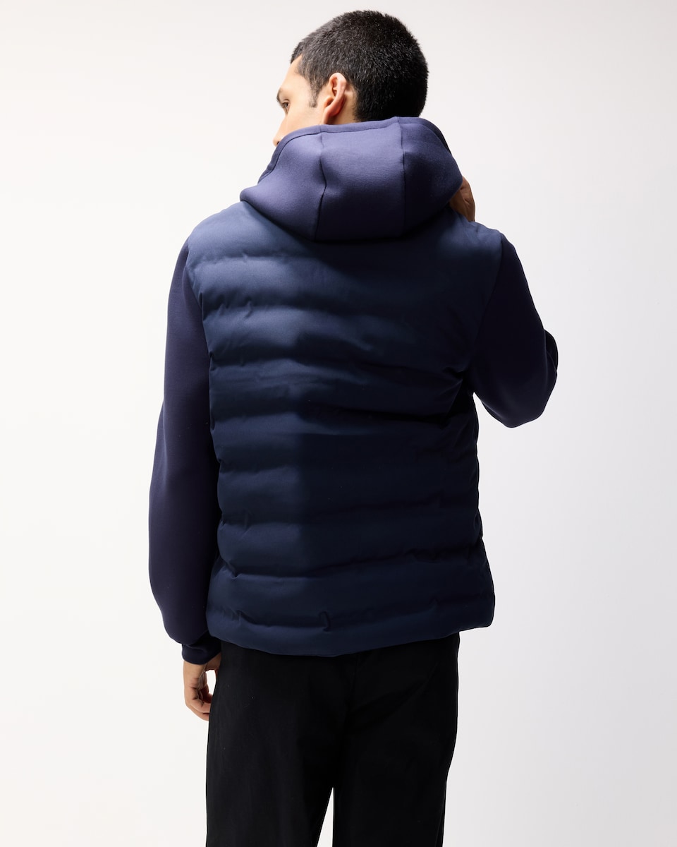 image 1 of F&F Zip Up Hooded Jacket in Navy
