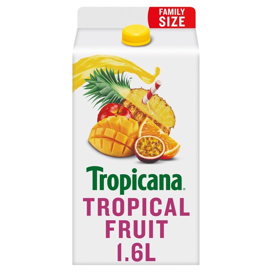 Tropicana Tropical Juice 1.6 Litre Tesco Groceries