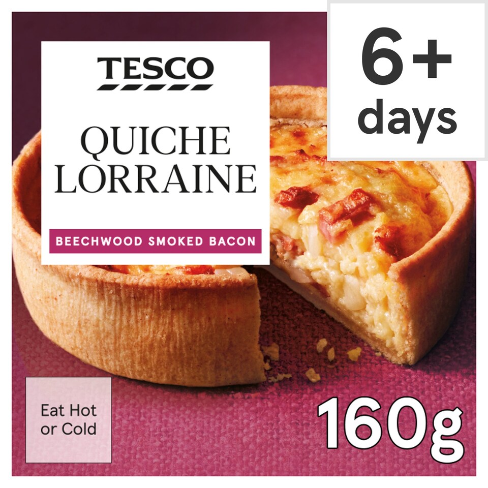 Tesco Quiche Lorraine 160G Tesco Groceries