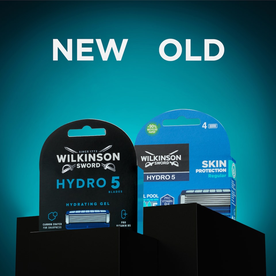 image 1 of Wilkinson Sword Hydro 5 Skin Protect Regular Blades 4 Pack