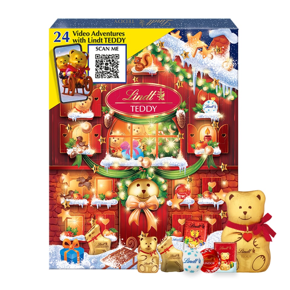 image 1 of Lindt Teddy Aug/Reality Chocolate Ad/Cal 250G
