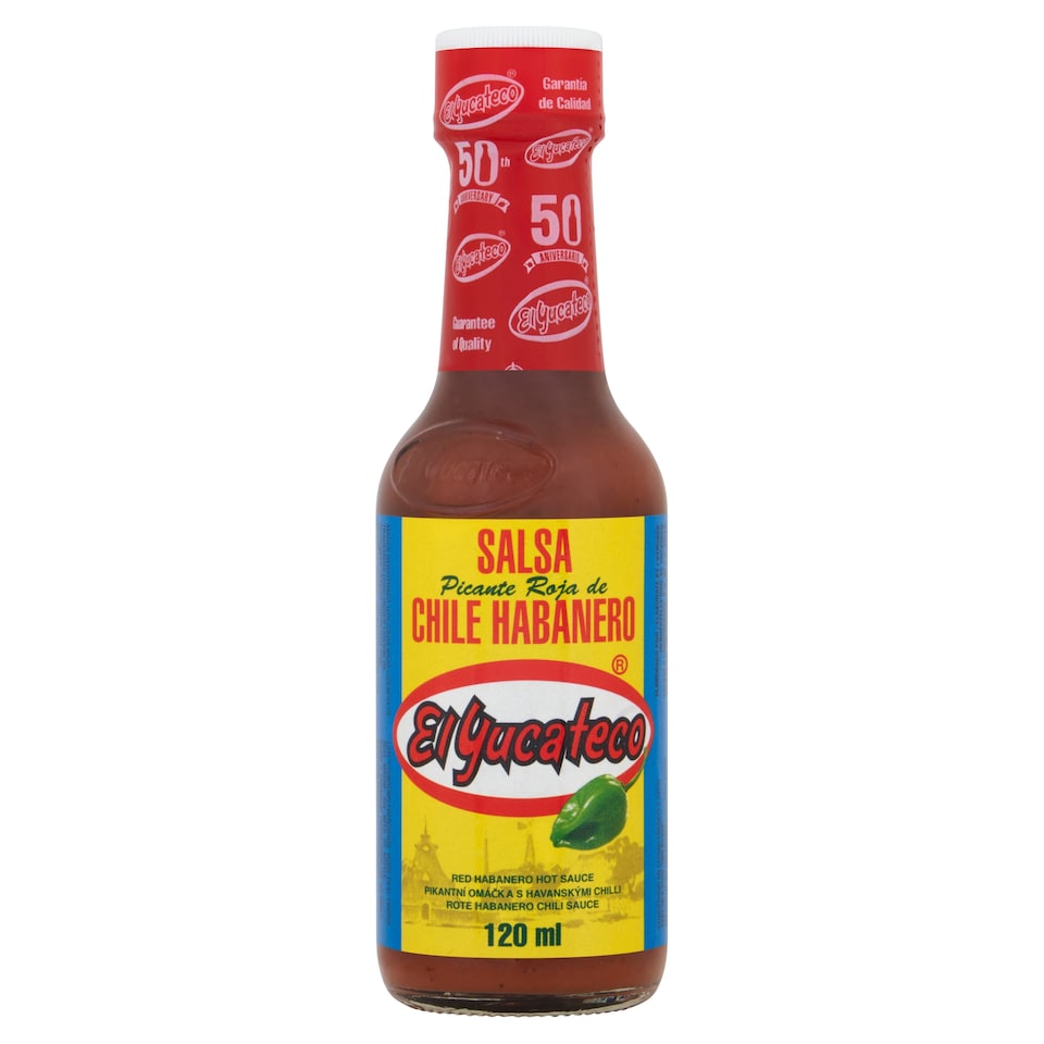 El Yucateco Chile Habanera Red Sauce 120 ml
