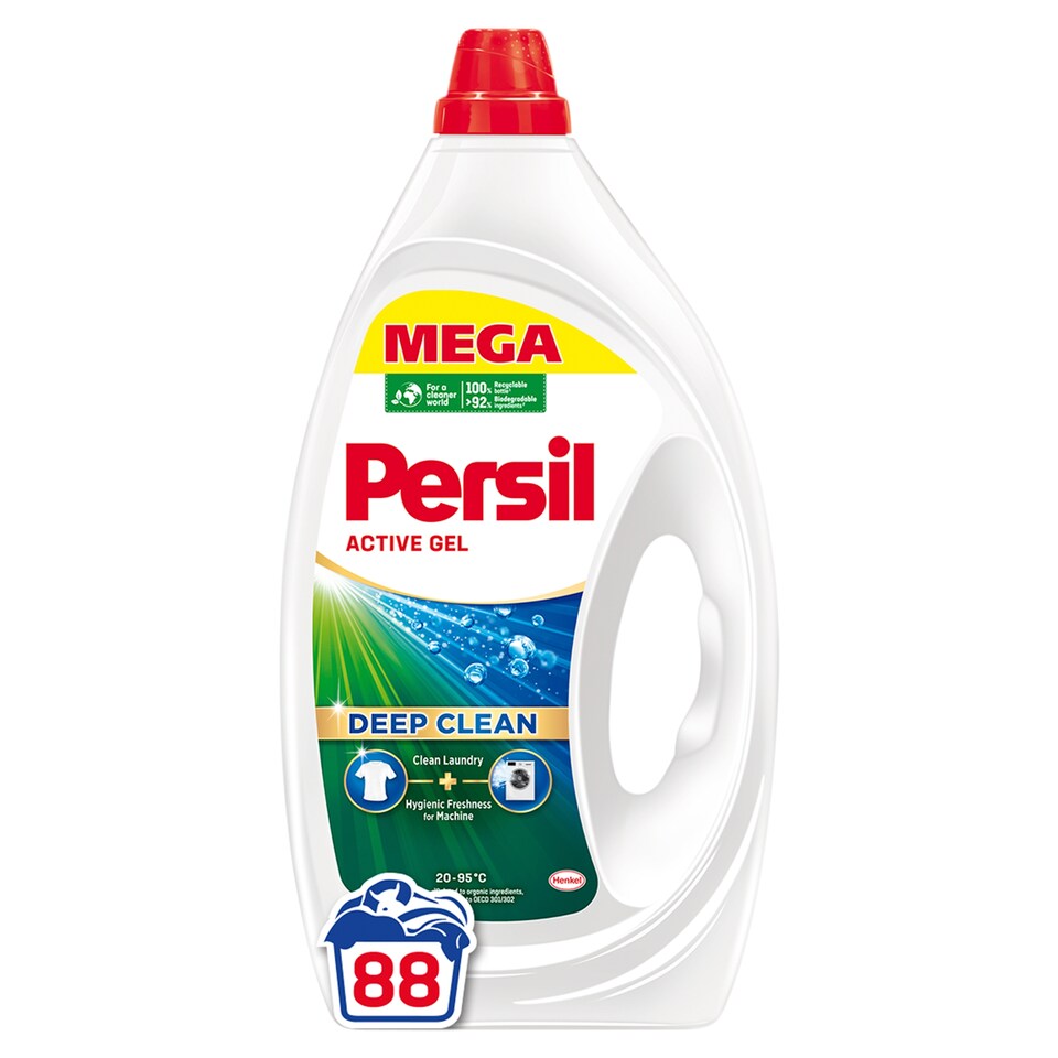 image 1 of Persil Deep Clean Active Gel Detergent 88 Washes 3.96 L