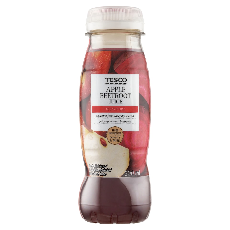 Tesco 100% Apple Beetroot Juice 200 ml