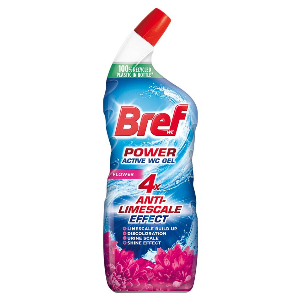 Bref Power Active Gel Flower WC čistič 750ml