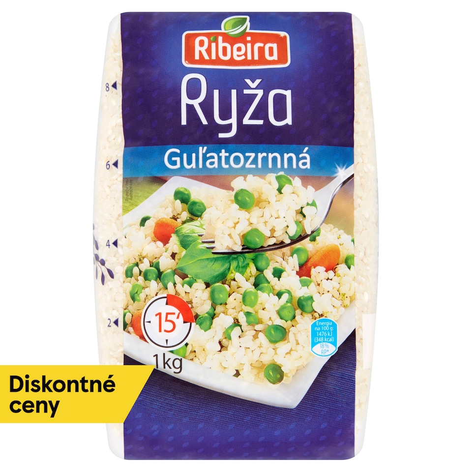 Ribeira Ryža lúpaná guľatozrnná 1 kg