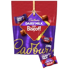 Cadbury Dairy Milk Lotus Biscoff Chunk Pouch 230g
