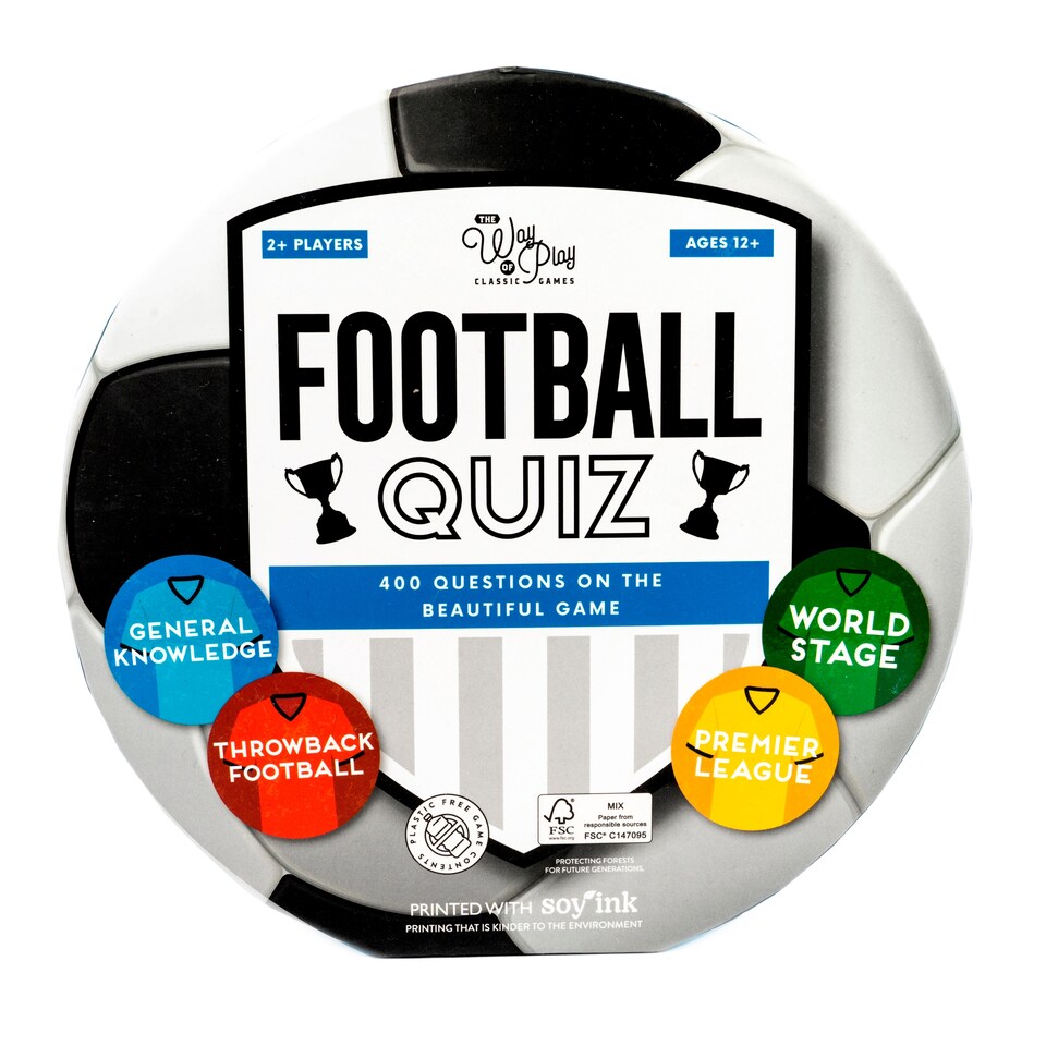 image 1 of Professor Puzzle Football Quiz Game
