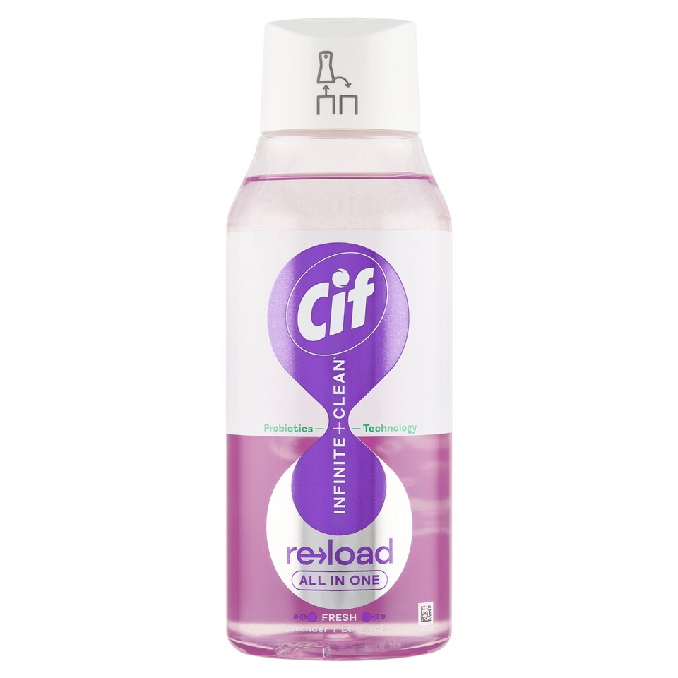 image 1 of Cif Infinite + Clean Reload Fresh Lavender & Eucalyptus Spray Refill 590 ml