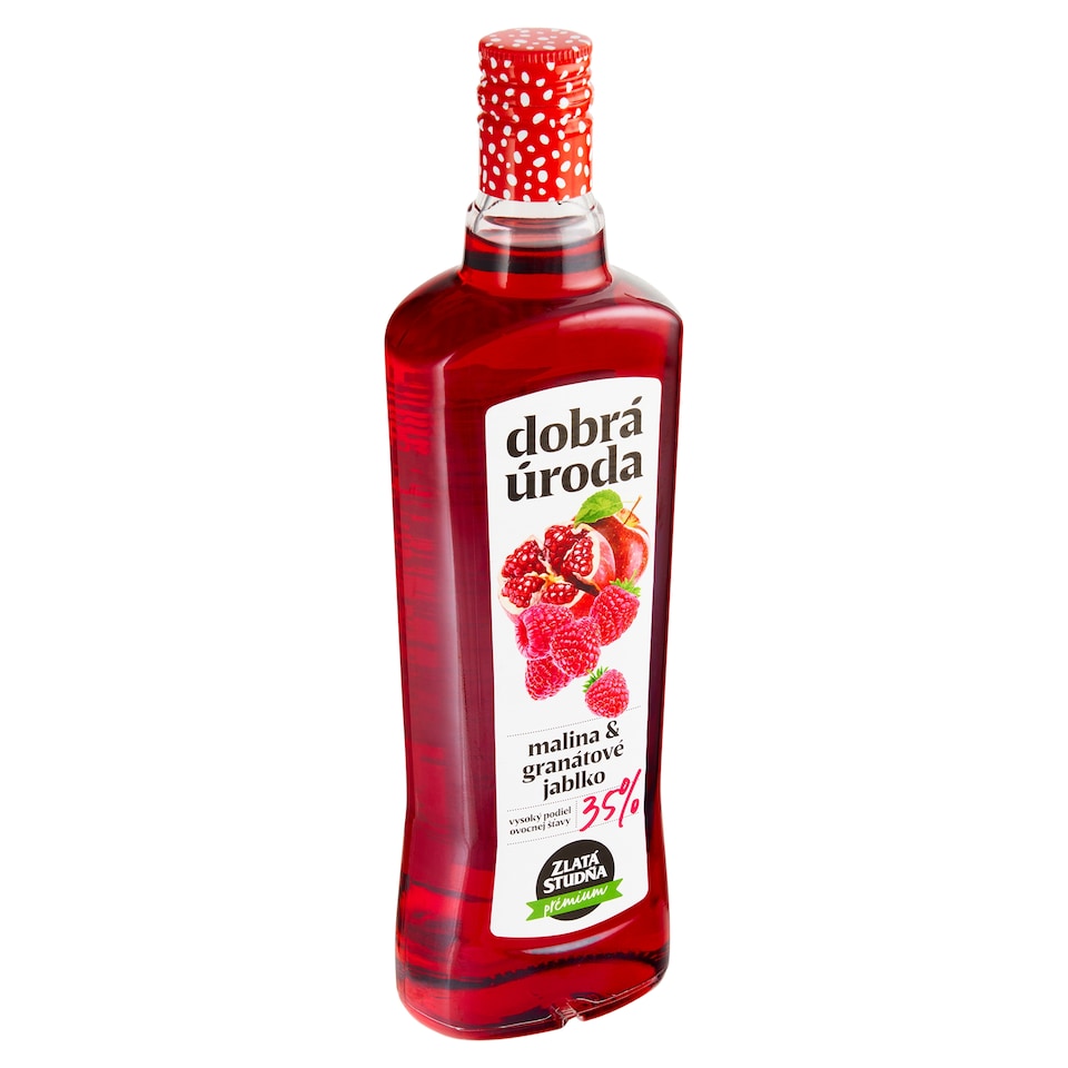 image 1 of Zlatá Studňa Prémium Good Harvest Raspberry & Pomegranate 500 ml