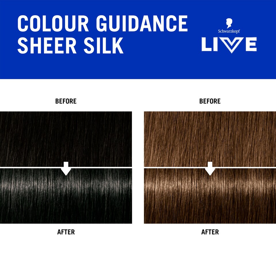 image 1 of Schwarzkopf LIVE Go Gloss Sheer Silk Colour & Shine Hair Gloss 150ml