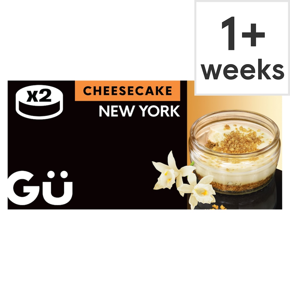 image 1 of Gu New York Cheesecake Dessert (2x70g)
