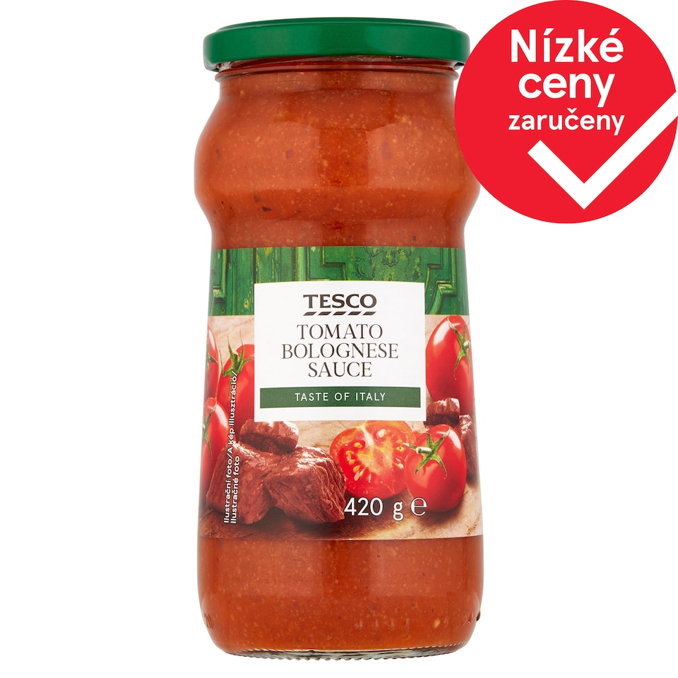 Tesco Tomato Bolognese Sauce 420g