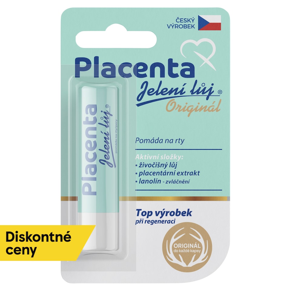 Jelení Lůj Placenta pomáda na pery