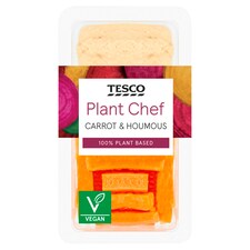 Tesco Plant Chef Carrot & Houmous 100G