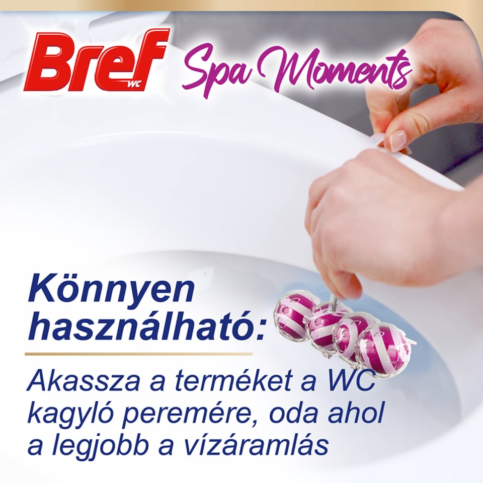 Bref Spa Moments Harmony WC frissítő 2 x 50 g  1. kép