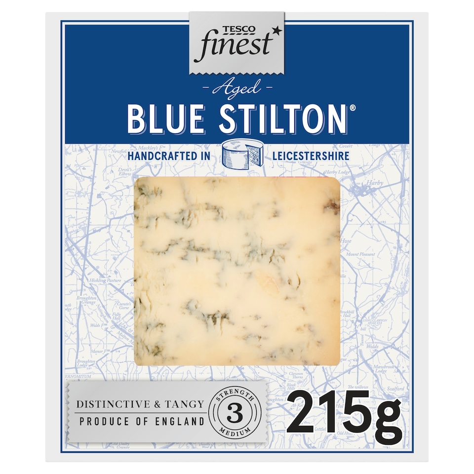 Tesco Finest Aged Blue Stilton 215G