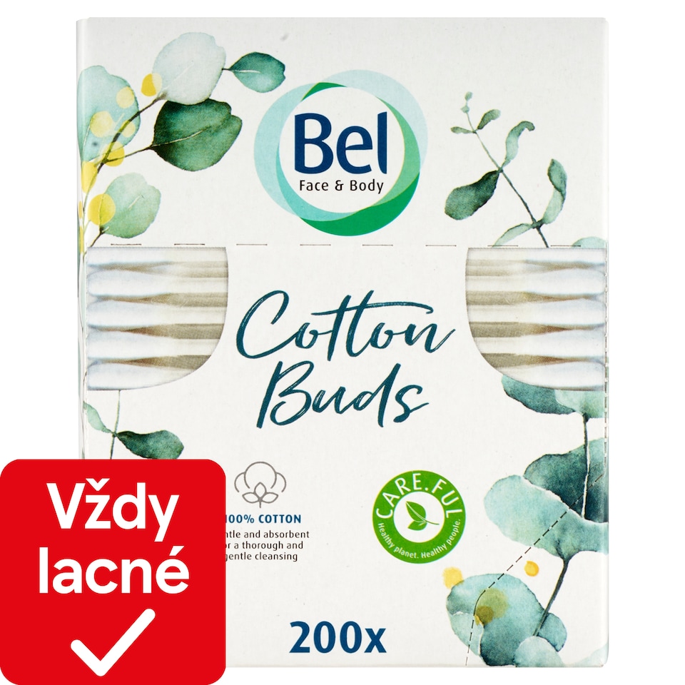 image 1 of Bel Face & Body Cotton Buds Made of 100% Cotton 200 pcs