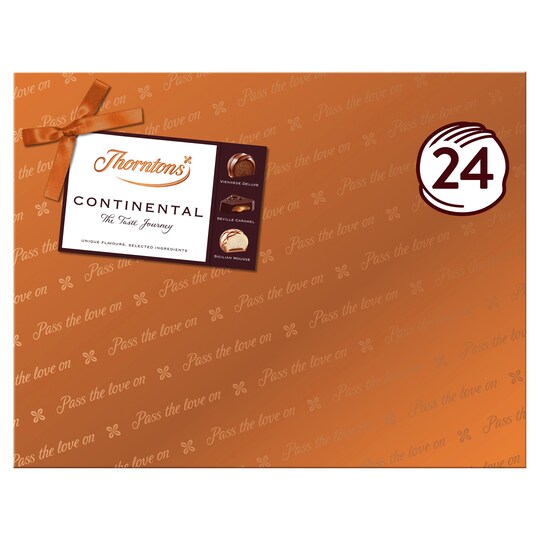 Thorntons Continental Collection Gift Wrapped 264G Tesco Groceries