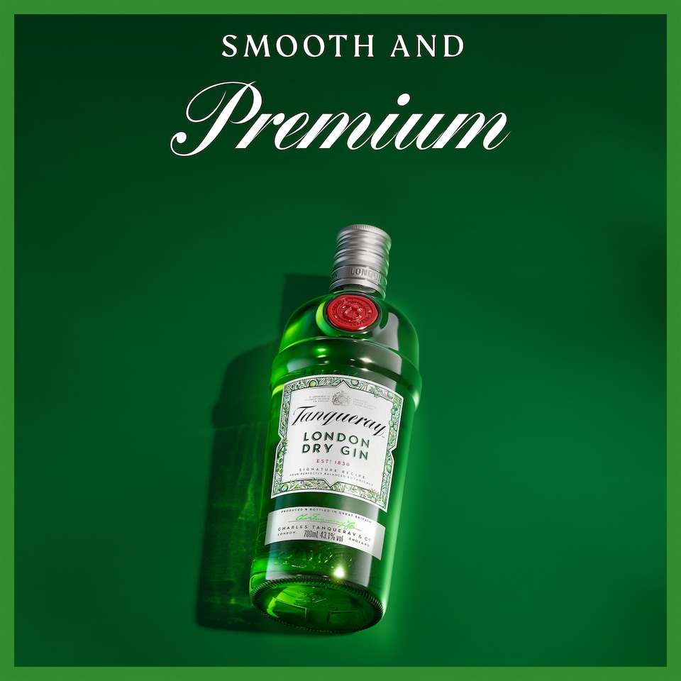 image 1 of Tanqueray London Dry Gin Bottle 41.3% Vol 70cl