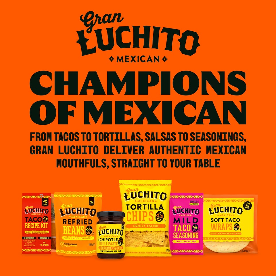 image 1 of Gran Luchito Smoky Chipotle Barbacoa Taco Recipe Kit 300g
