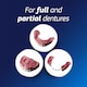 image 3 of Fixodent Plus Unbeatable Bite Denture Adhesive 40g