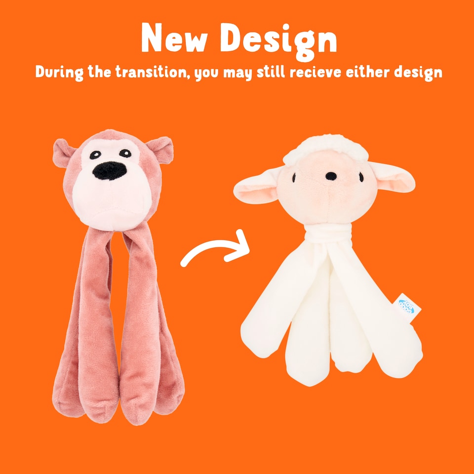 image 1 of Good Boy Wagtastic Crinkl Legs Dog Toy