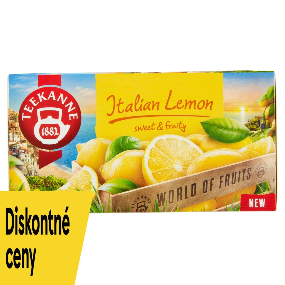 obrázok 1 z TEEKANNE Italian Lemon, World of Fruits, 20 vrecúšok, 40 g