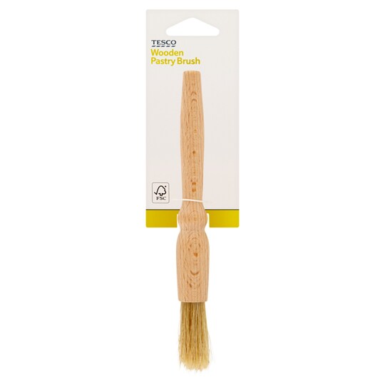 Tesco Practic Wooden Pastry Brush Tesco Groceries