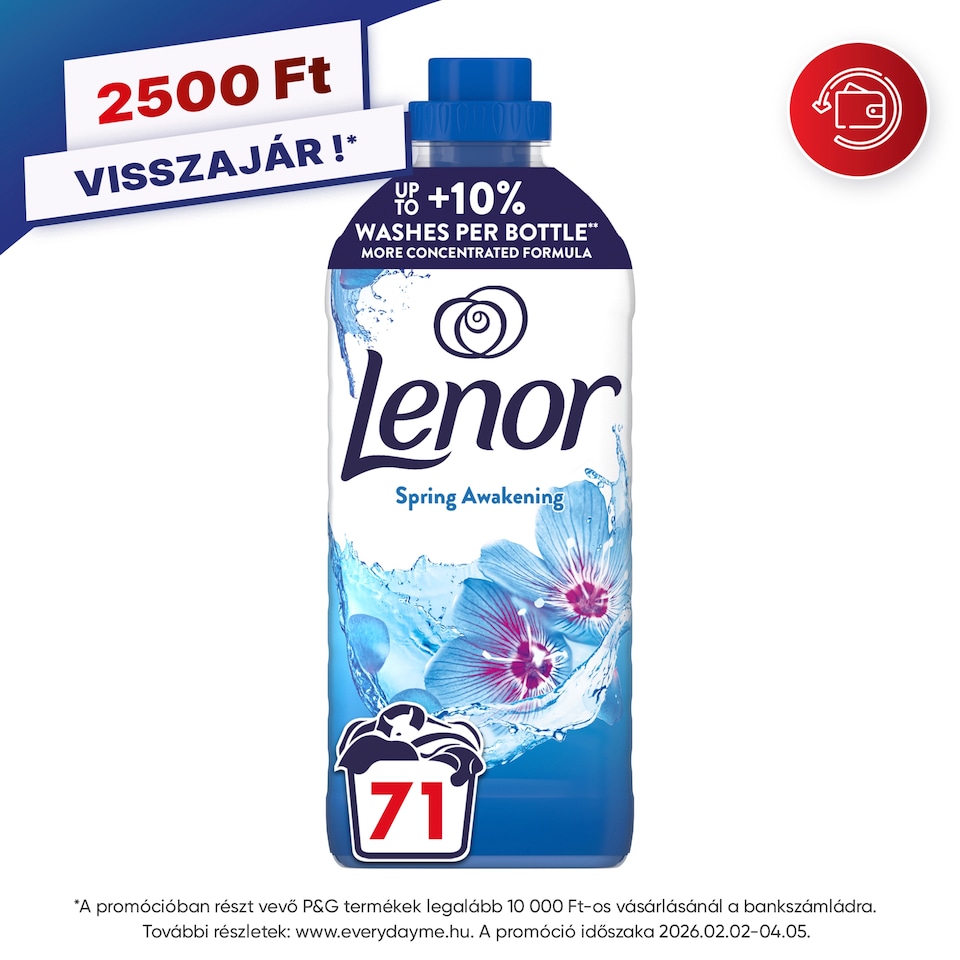 Lenor Textilöblítő 71 Mosáshoz, Spring Awakening 1. kép