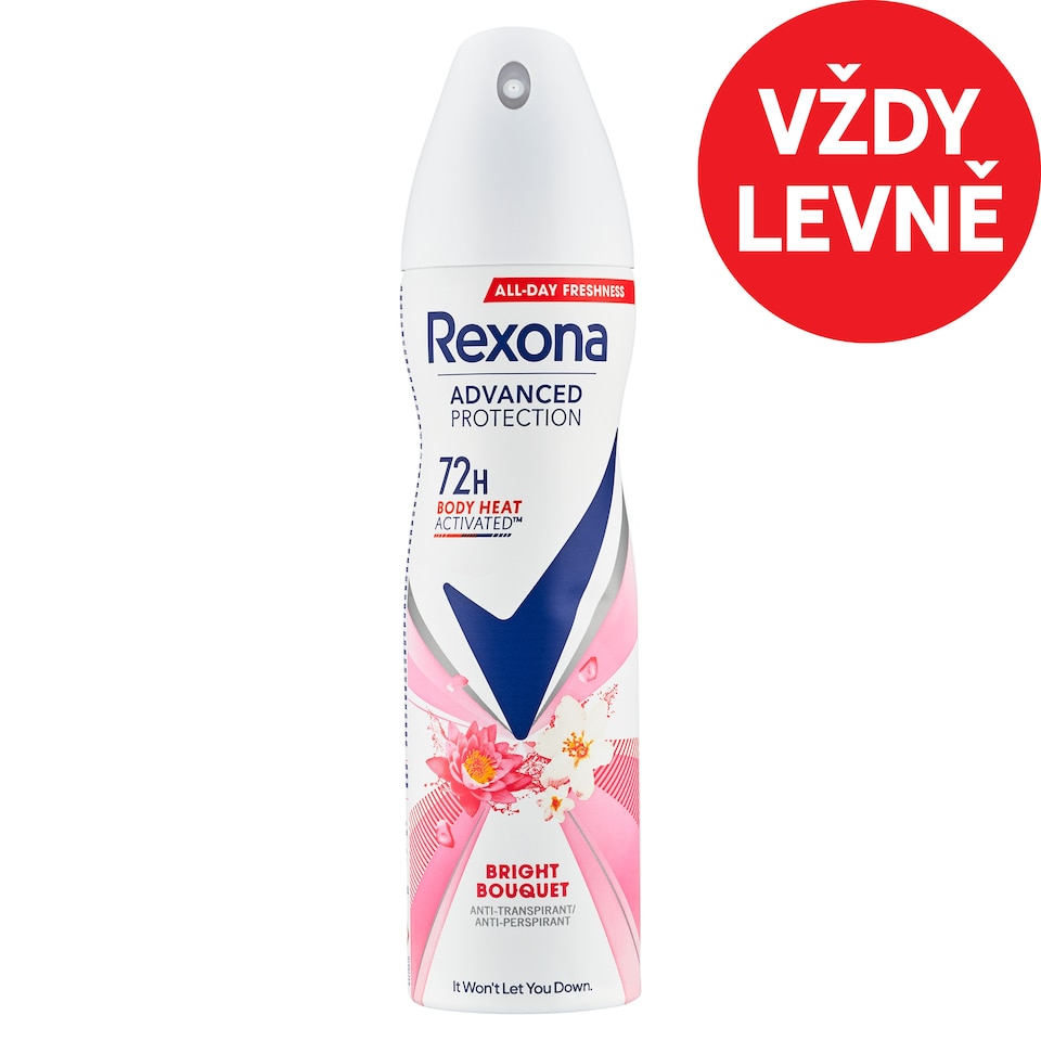 image 1 of Rexona Advanced Protection Bright Bouquet Antiperspirant Spray 150ml