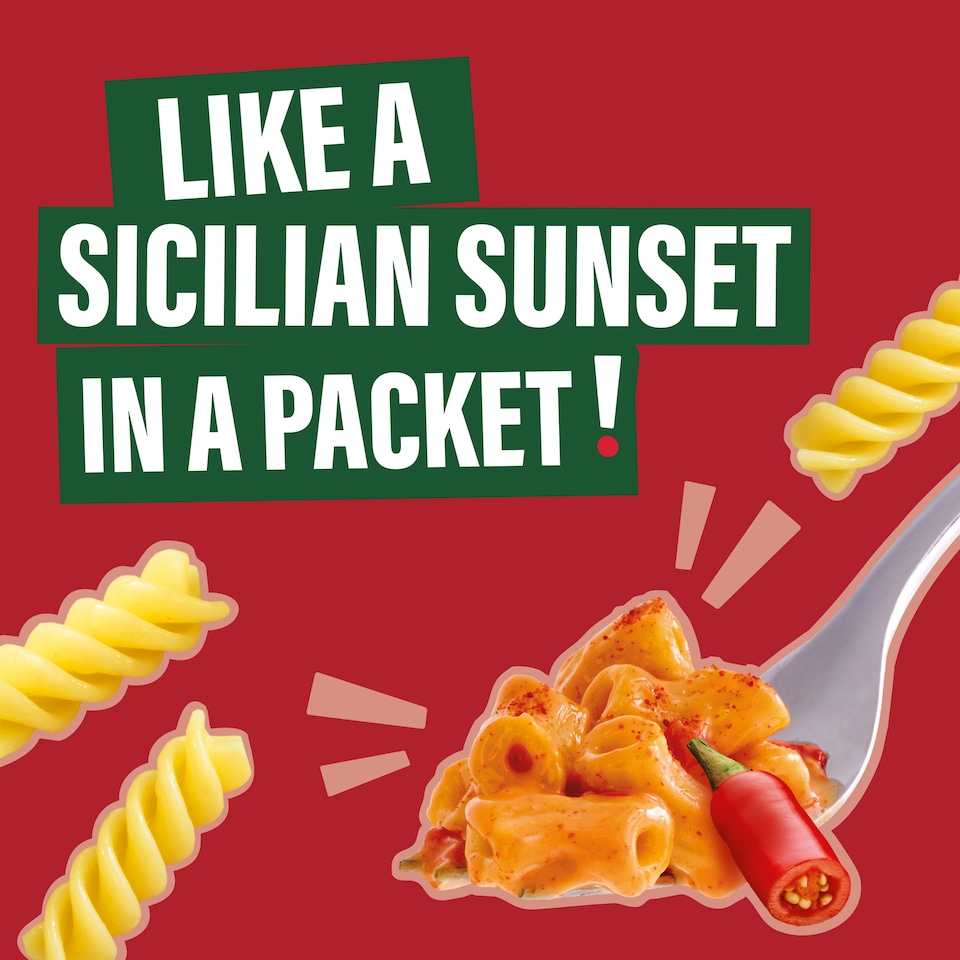 image 1 of Dolmio Feasts Spicy Chorizo Fusilli Pasta Ready Meal 250g