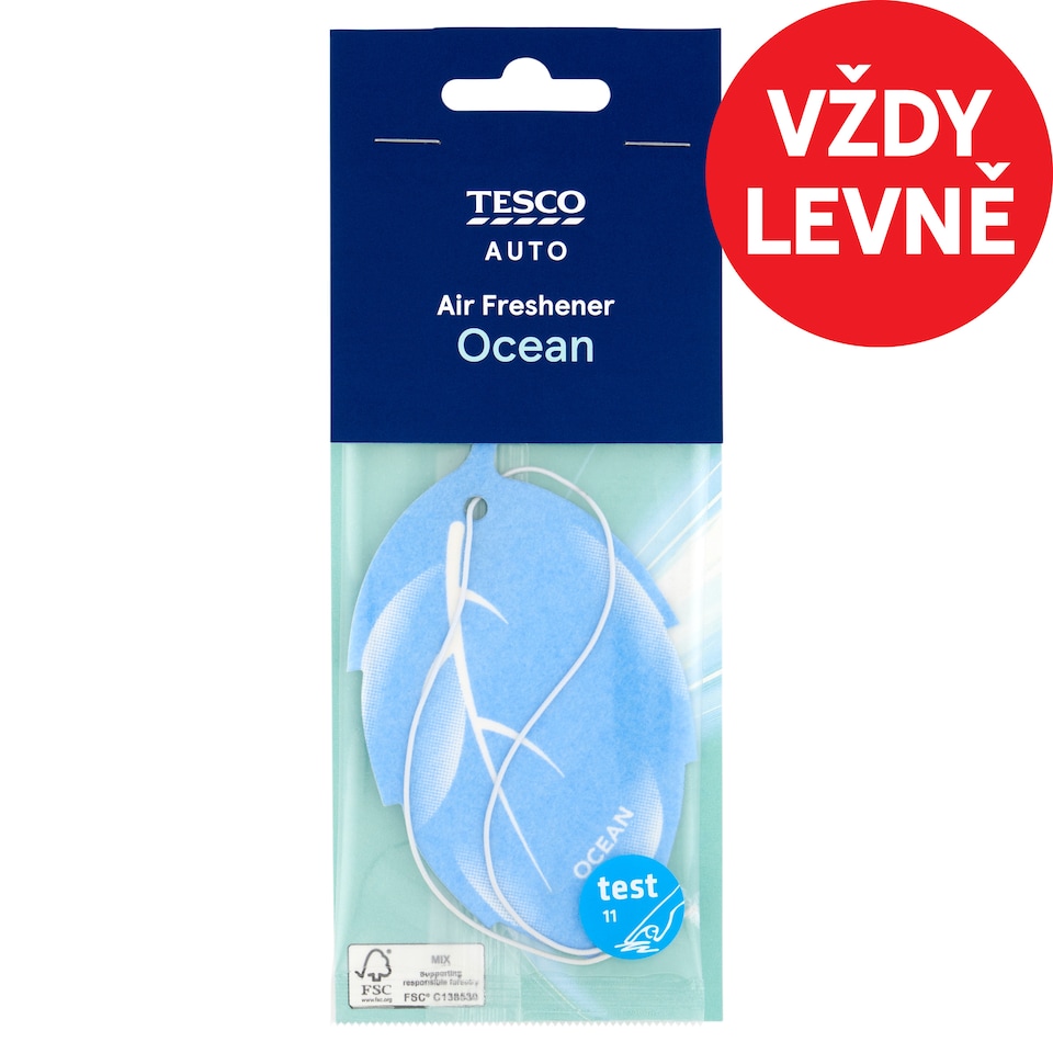 Tesco Auto Osvěžovač vzduchu vůně oceán 1 ks