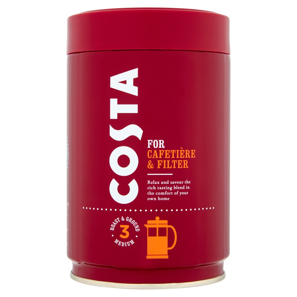 Costa Roast And Ground Coffee 250G