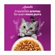image 4 of WHISKAS 1+ Aromatic Fragrant Fusions Selection Wet Cat Food Pouches in Gravy 40x85g