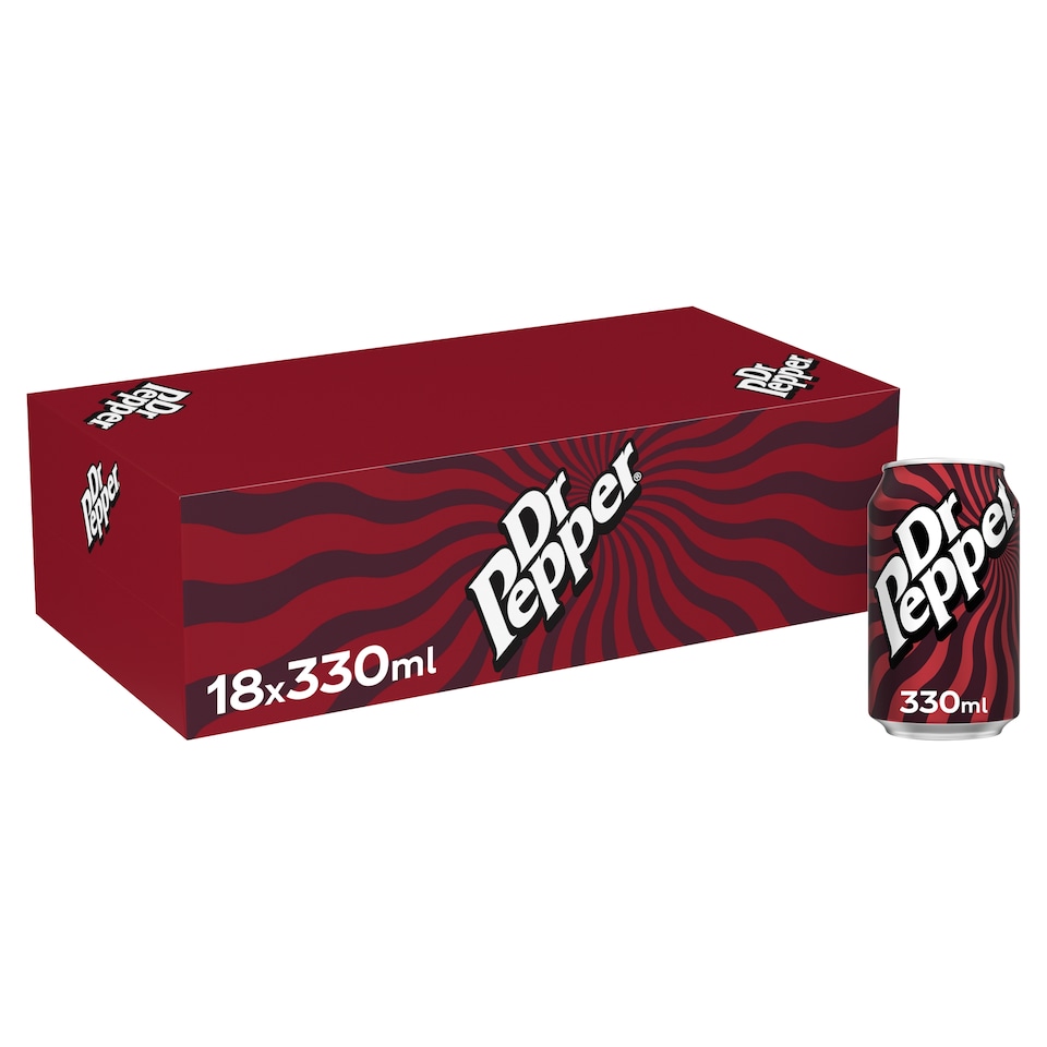 image 1 of Dr Pepper 18x330ml