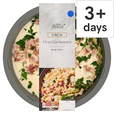 Tesco Finest Carbonara Orzo 700g