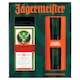 Jägermeister gyógynövénylikőr díszdobozban 2 db 4 cl-es pohárral 35% 0,7 l  1. kép