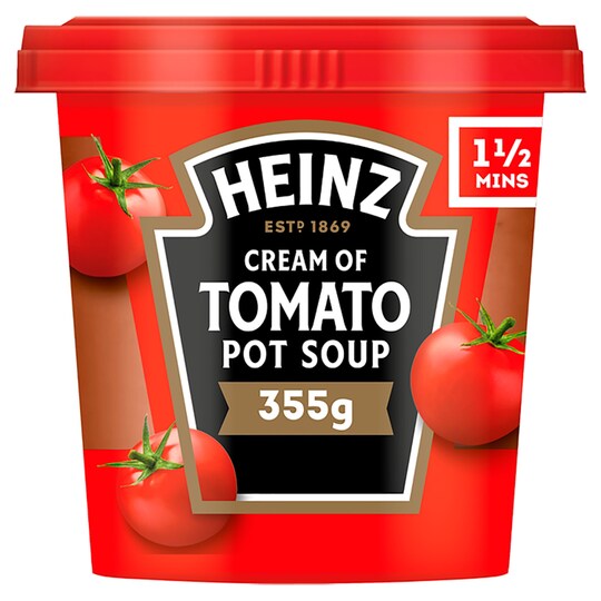 Heinz Cream Of Tomato Pot Soup 355G Tesco Groceries