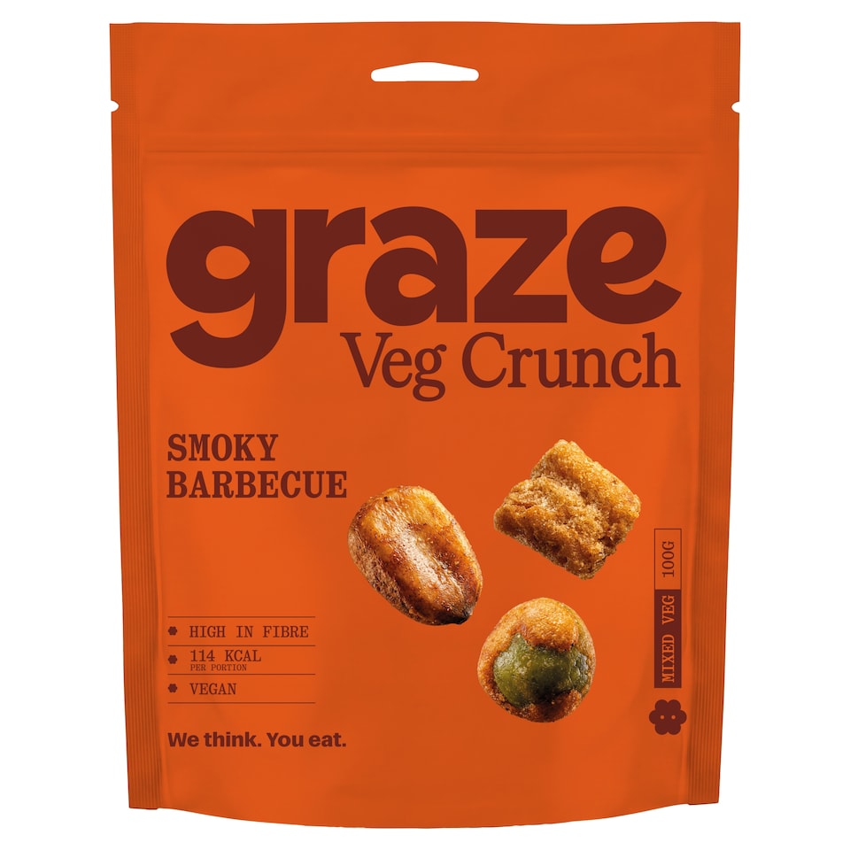 Graze Smoky Barbecue Crunch 100g