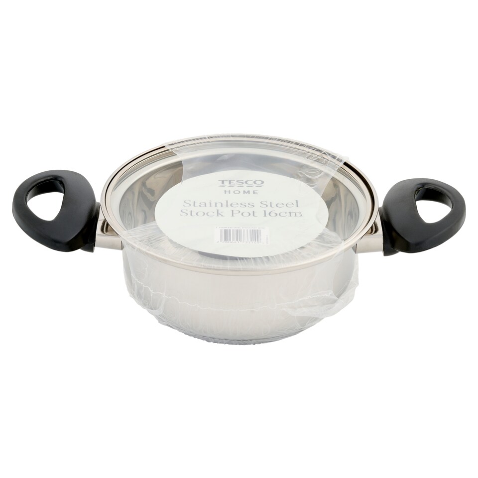 Tesco Home Nerezový hrniec 16 cm