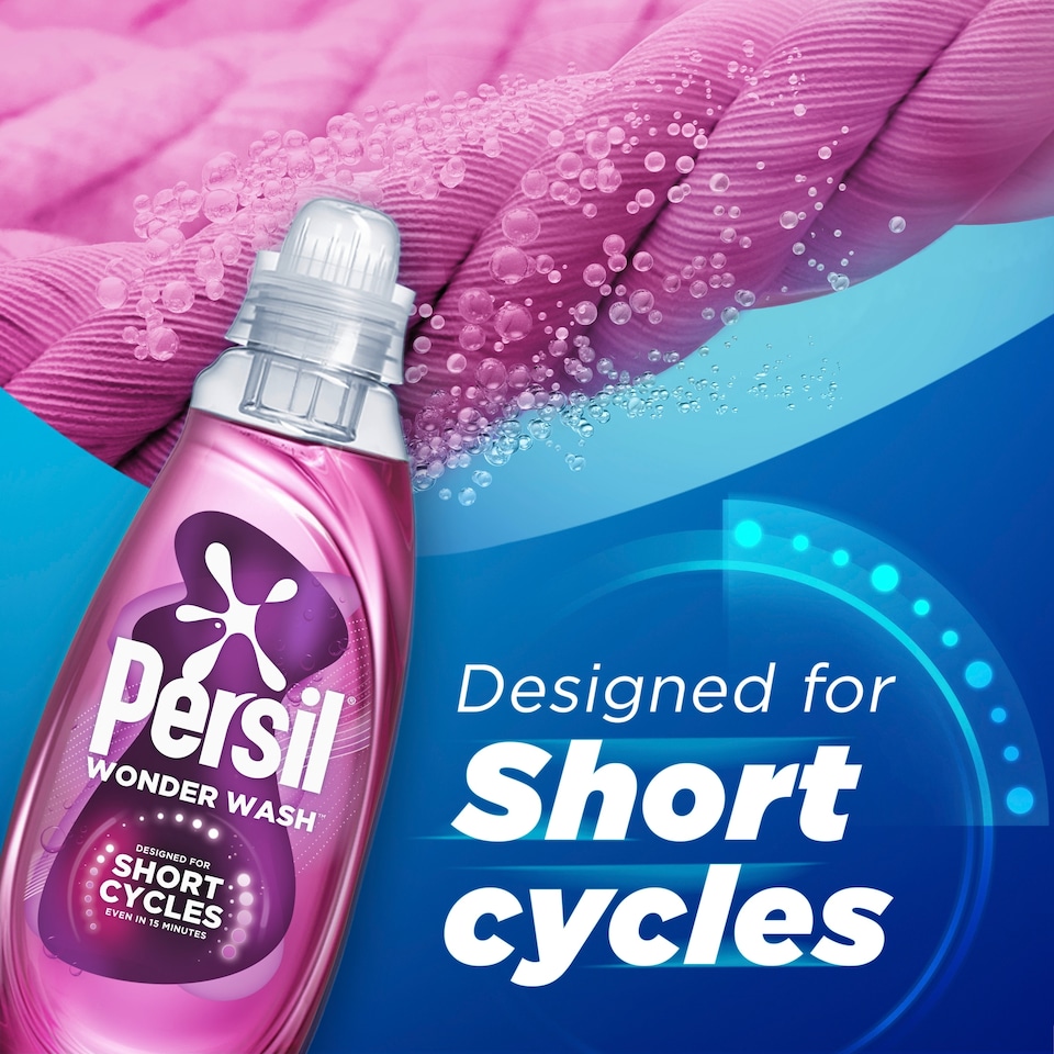 image 1 of Persil Wonder Wash Ultra Care Laundry Detergent 31 Washes 837ml