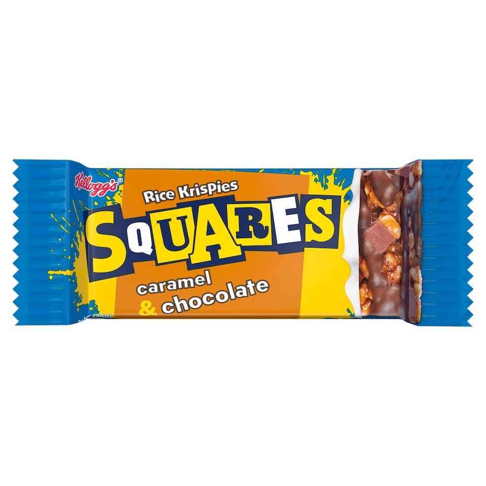 Kelloggs Chocolate Caramel Rice Krispie Square 36G