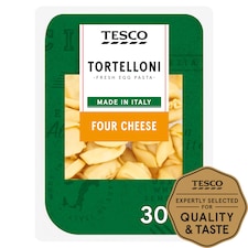 Tesco Four Cheese Tortelloni 300G